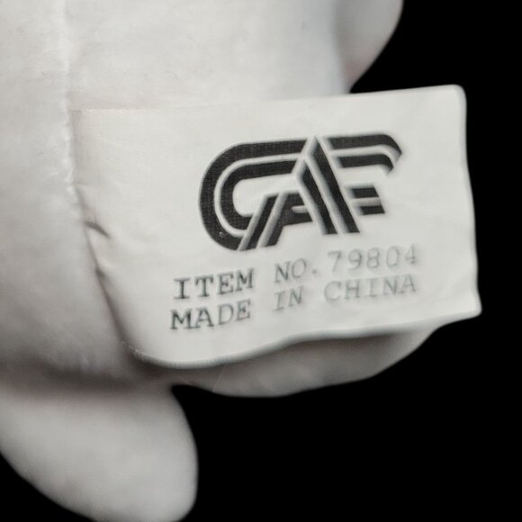 Set Of 2 GAF and Sound N Light Bunny Rabbits Pink White Bows 7" Easter NO SOUND - Picture 5 of 10